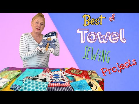 DIY Towel Sewing Project Ideas | The Sewing Room Channel