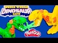 DINOSAUR WRECK n ROAR Family Game Jurassic World Play Doh Gam...