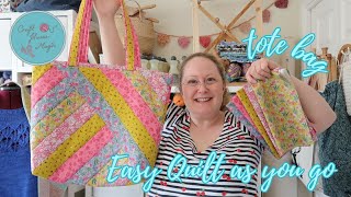 Easy Sew Tote Bag June Tailor Kit