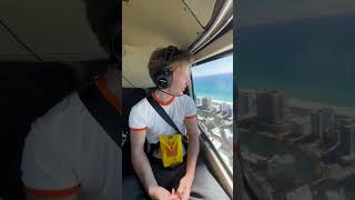 Pov: Flying In A Helicopter With Mesto 🚁 #Music #Mesto #Helicopter #Miami