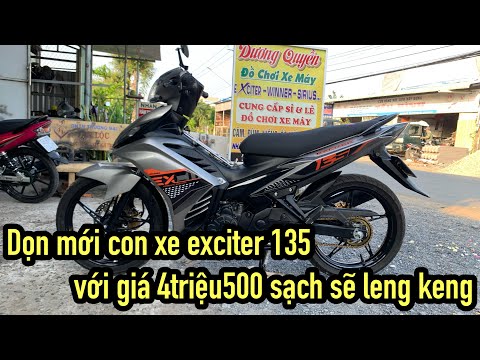 Dọn mới con xe exciter 135 với giá 4triệu500 sạch sẽ leng keng | Quyền RC90