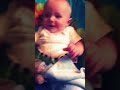Funny Baby Scared When He Hears Boo