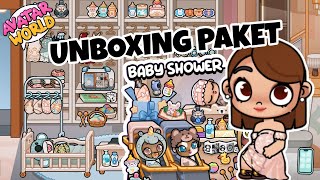 UNBOXING PAKET BABY SHOWER DI AVATAR WORLD | PAZU
