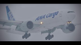 (4K) 1000th Upload! Plane Spotting in the Snow - Watching Airplanes O'Hare International Airport