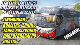 Kumpulan Livery Bussid Arjuna Xhd Terbaru, Jernih Tanpa Pw Link Mudah