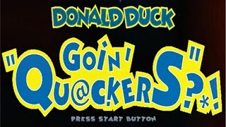 Nintendo 64 Longplay 050 Donald Duck Goin Quackers