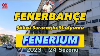 Fenerium 2023 - 24 Sezon Formaları Fenerbahçe Şükrü Saracoğlu Stadyumu 4K