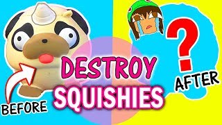 SQUISHY UNMAKEOVER: Turning Cute Squishies into Ugly Monsters #1 ft. Moriah Elizabeth