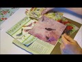 Decoupage Paper Napkin to Book Pages - Ideal for Junk Journals