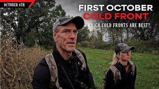 We Hunt The First October Cold Front Bowhunting Whitetails W Bill Winke
