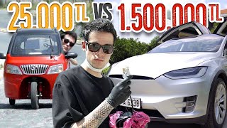 25.000TL Elektrikli Araba VS. 1.500.000TL Elektrikli Araba! (#SonradanGörme)