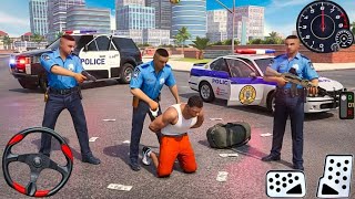 Police Car Chase Simulator 3D Game - Real Cop Cars Driving Simulator 2025 - Android Gameplay