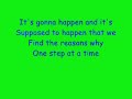 Jordin Sparks~One step at a time w/ lyrics