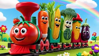 Choo Choo Veggie Train Sing Along To Fun Nursery Rhymes For Kids