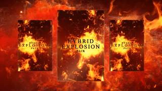 Hybrid Explosion Pack 4K After Effects Template