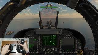 Top Gun Maverick Aircraft Carrier Landing Challenge - Xbox Series X, T.flight Hotas One, Mfs2020