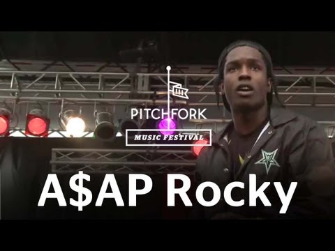 ASAP Rocky "Goldie" Performance At Pitchfork Music Festival!