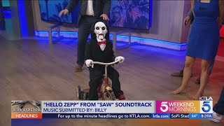 Billy From Saw X Crashes Ktla 5 Weekend Morning News