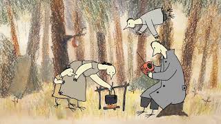 Перелётная Советский Винтажный Мультфильм | Migratory Little Chicken Zina Soviet Cartoon