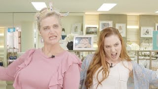 Judy and Kazza - The Bra Shop