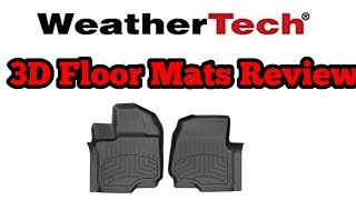 Weathertech 3D Floor Mats Review Turn 4 Automotive