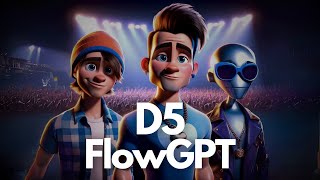 Flowgpt - D5 (Bootleg Visualizer)