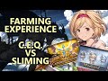 Farming Experience - Campaign Exclusive Quest vs Sliming | Granblue Fantasy