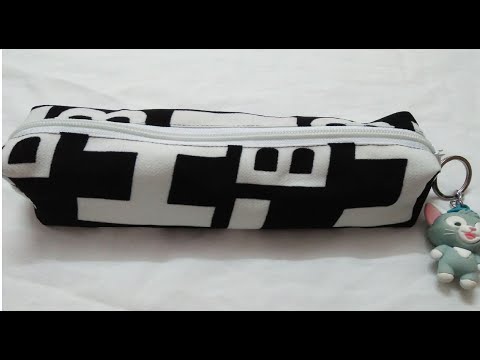 Cách làm hộp bút bằng vải đơn giản và đẹp DIY: How to make a pencil case