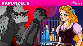Rapunzel 5 - Prensesler Cadılara Karşı - Adisebaba Masal Çizgi Film - Turkish Fa