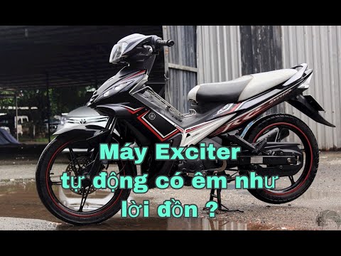 2. Hình ảnh và tiếng máy Exciter 2010 CTĐ xám đen, máy zin