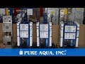 Pure Aqua| Reverse osmosis water filter system 2 x 6,000 & 1 x 12,000 GPD Pure Aqua| Reverse osmosis water filter system 2 x 6,000 & 1 x 12,000 GPD