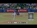 Birds interrupt play in the 9th