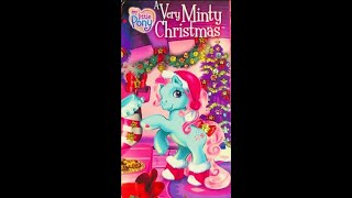 Closing To My Little Pony A Very Minty Christmas 2005 Vhs