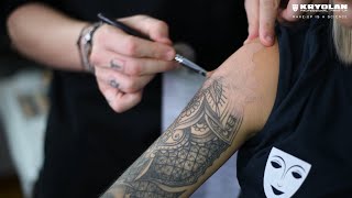 | Tattoo Coverage | Κάλυψη Τατουάζ με Dermacolor Camouflage από τον MUA George Keramida