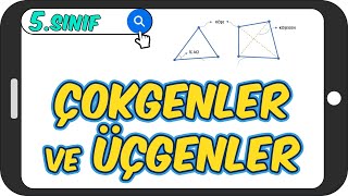 Çokgenler ve Üçgenler 📘 5.Sınıf Matematik #2023