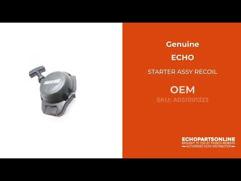 A051001322 - STARTER ASSY RECOIL - ECHO Genuine OEM Part A051001322 - STARTER ASSY RECOIL - ECHO Genuine OEM Part