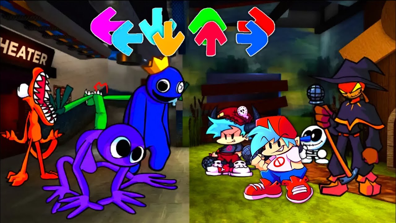 Rainbow Friends FNF – Mobile Game Android,iOS Gameplay Rainbow Friends FNF – Mobile Game Android,iOS Gameplay