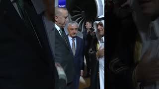 Hurbaşkanı Erdoğan, Katarın Başkenti Dohada Resmi Törenle Karşılandı