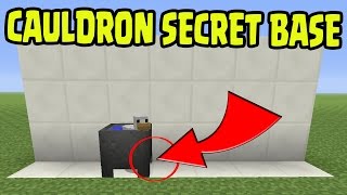 Minecraft PS3, PS4, Xbox360, Wii U - CAULDRON SECRET BASE GUIDE