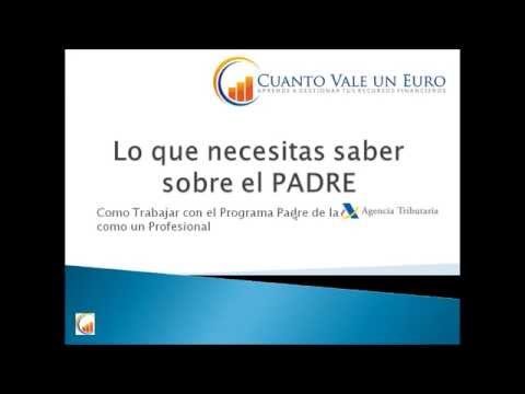 Cómo trabajar con el Programa PADRE de la agencia tributaria como un profesional