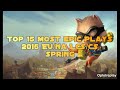 Top 15 Most Epic Plays - LoL 2015 EU/NA LCS/CS Spring