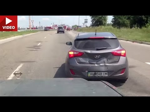   : Hyundai i30 vs. Nissan Patrol (, Kiev)