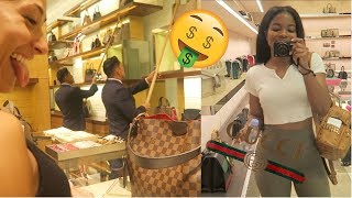 LUXURY SHOPPING IN GUCCI & LOUIS VUITTON + LIT BEACH DAY!! LUXURY SHOPPING IN GUCCI & LOUIS VUITTON + LIT BEACH DAY!!