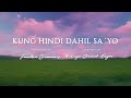 Jonathan Dumanais - Kung Hindi Dahil Sa 'Yo (Official Lyric Video) | KDR Music House