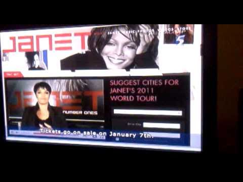 Janet Jackson featured on Singapore news prog