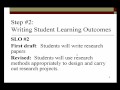 Assessment Quickies #2: Writing Student Learning Outcomes
