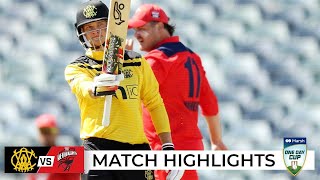 WA survive Redbacks' late surge to stay undefeated | Marsh One-Day Cup 2022-23