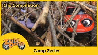 Zerby Derby |🚗| CAMP ZERBY |⛺| Best of Summer | Clip Compilation | Kids Cars