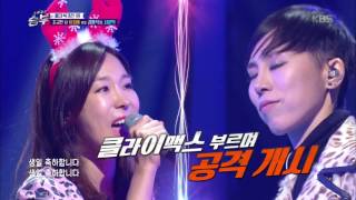 노래 싸움 승부 - 다시 붙은 서문탁vs이지혜의 패자복귀전, 겨울아이’. 20161216