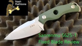 Sanrenmu S625-1 Fixed Blade Review